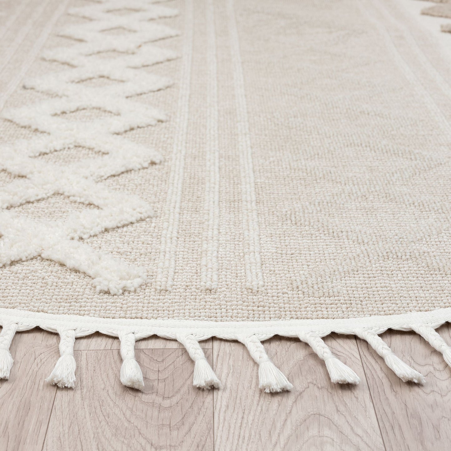 Cotton 542 Fawn Round